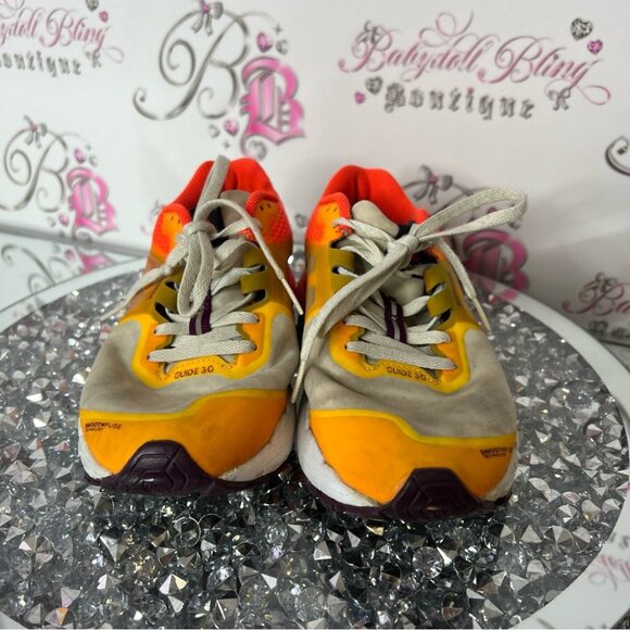 Reebok shoes guide 3.0 smooth fuse technology Orange and Gray Running Shoes - Picture 2 of 6